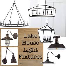 Lake House Light Fixtures The Lilypad Cottage