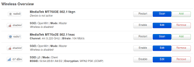 I needed to turn on the promiscuous mode on the first adapter on my openwrt vm. Wifi Config From Cli What Is The Difference Between Wireless Is Disabled And Wireless Is Not Associated Network And Wireless Configuration Openwrt Forum