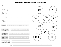 Number Worksheets 1 100 Word K5 Worksheets Number Words Worksheets Writing Numbers Number Words