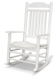 Polywood Emerson All Weather Southern Rocker White Rocking Chair Porch Porch Rocker White Rocking Chairs