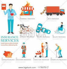 Maybe you would like to learn more about one of these? Info Graphic Of Business Insurance Services Character Peoplefamily Insurance Home Insurance Travel Insurance Education Insurance Cargo Insurance Seniors Life Insurance Deposit Insurance And Health Insurance Vector Illustration Poster Id 117607517