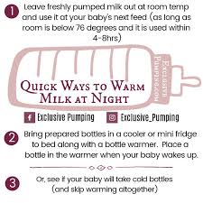 Maybe you would like to learn more about one of these? What S The Quickest Way To Warm A Bottle At Night Exclusive Pumping