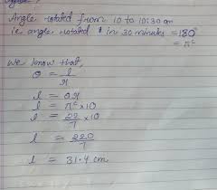 The number of minutes you will take is dependent on the number of words and your speed of speech, or reading speed. A Minute Hand Of A Wall Clock Is 10 Cm Long Find Its Displacement From 10 Am To 10 30am Brainly In