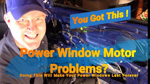 Power Window Not Working? How to Fix & Doing This Will Make Your Power  Windows Last Forever. Motor