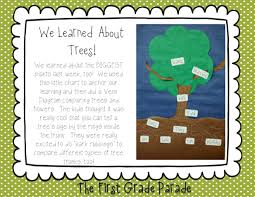The Plants Dance Tree Homes Science Unit Anchor Charts