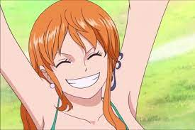 Nami Smiling Obe Piece One Piece Nami One Piece Manga One Piece Anime