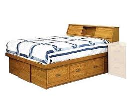 You can place your items for. Mission Bed With Bookcase Headboard From Dutchcrafters Amish Furniture