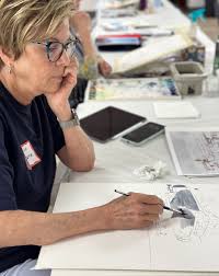 Thanks to these beautiful ladies, the paintings are up and ready for you to  view. SUMMER JUDGED MEMBER EXHIBIT AT OAK KNOLL COUNTRY CLUB AUGUST  1—SEPTEMBER 11, 2025 Location: 45246 Country Club