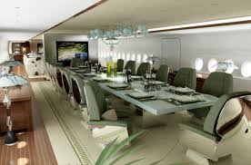Airbus A380 800 Dining Room By Edese Doret Private Jet Interior Luxury Private Jets Luxury Jets