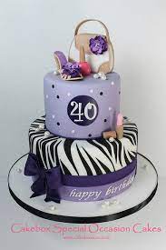 Any gender female male male & female. 40th Birthday Cake Ideas For Her The Cake Boutique