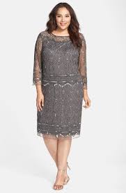 Pisarro Nights Beaded Bateau Neck Shift Dress Plus Size Nordstrom Plus Size Cocktail Dresses Gatsby Dress Plus Size Bridesmaid Dresses Plus Size