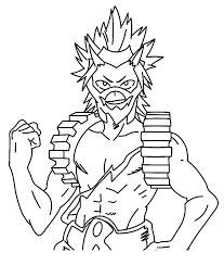 School's out for summer, so keep kids of all ages busy with summer coloring sheets. Kirishima Coloring Page Anime Coloring Pages