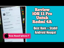 A custom rom will change the android operating system with a new firmware. Review Rom Ios 11 Pro Untuk Redmi 4a Miui Ported Rasa Iphone Rekomended Rom Untuk Keseharian Youtube