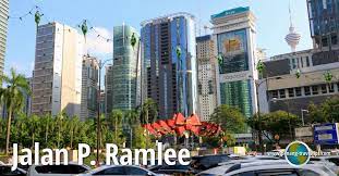 Ramlee, kuching, sarawak (anteriormente conocido como jalan jawa). Jalan P Ramlee Kuala Lumpur