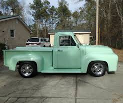 Image result for Light Green 1955 Truck