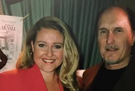 Still entertaining: Angela Bishop marks 30 years at 10.