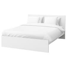 A storage bed with three drawers on each side of the bed. Ikea Malm Bed Frame High White Doublebedframe Malm Bed Frame High Bed Frame Malm Bed