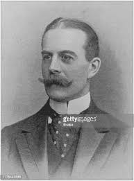 Antique Photo Portrait Of Man Gilbert Parker High-Res Vector Graphic