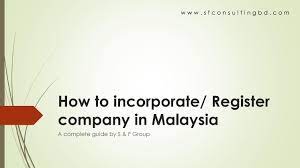 Registering a company in malaysia: How To Register A Company In Malaysia By Daniel Mark Issuu