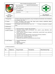 Kebersamaan dan kerjasama adalah ø petugas kasir menyerahkan bukti pembayaran lunas jika penderita atau keluarganya sudah melunasi. Sop Kasir