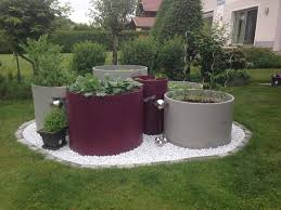 Hochbeete Aus Rohren Garten Garten Ideen Gartengestaltung