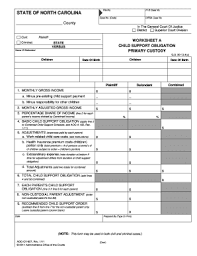 4g parents' percentage share of health care coverage costs. Worksheet A Fillable Fill Online Printable Fillable Blank Pdffiller