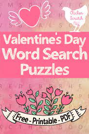 Click on the image below to pick them up at my store. Free Valentine S Day Printable Wordfinds