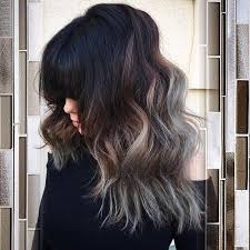 Black And Blonde Ombre Hairstyles 40 Glamorous Ash Blonde And Silver Ombre Hairstyles Grey Ombre Hair Hair Styles Brown Ombre Hair