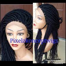 Braidedwigs Expert On Instagram Issa Jumbo Affair Full Frontal Braids Big Bold And Beautiful With Purple Highlight Purple Highlights Braids Braided Wigs