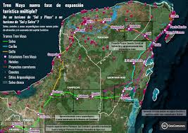 El proyecto conectará los grandes centros turísticos hasta las comunidades rurales de los estados de: Proyecto Tren Maya En Calakmul Campeche Mexico Ejatlas