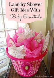 Baby Shower Gift Idea With Essentials In A Laundry Basket Fun Learning Life Diy Baby Shower Gifts Baby Shower Gift Basket Baby Shower