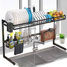 Amazon Shoppers Love This G Ting Over Sink Dish Rack Real Simple