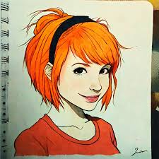 I'm just a little excited to see Paramore in July so here's Hayley Williams  four ways