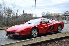Ferrari testarossa printed on natural white matte fine art paper, gift, vintage, poster, car print, fathers day, wall print, art prints bavz. Ferrari Testarossa