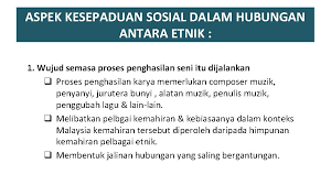 Buku kerja hubungan etnik kumpulan 17 17. Pengalaman Harian Menjalin Kesepaduan Melahirkan Keharmonian Setiap Etnik