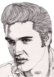 Elvis Presley 2015 Pencil Drawing By Paul Nelson Esch In 2021 Art Drawings Drawings 50s Rock And Roll