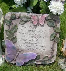 Butterfly Memorial Garden Stepping Stone Garden Stepping Stones Memorial Garden Memorial Garden Stones