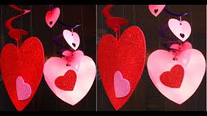 Our valentine's decorations feature bold reds and heartfelt styles that capture the style of the season. Diy How To Make Valentine S Day Party Home Decorations In 5 Minutes Youtube