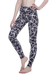 Women S Compression Pants Tangled White M Best Full Leggings Tights For Running Yoga Gym By Compres Compression Clothing Compression Pants Tight Leggings