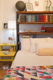 17 Bookshelves That Double As Headboards Bookshelf Headboard Bookshelf Bed Bedroom Decor