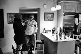 All white kitchen with grey countertops and dark night dummo live orchestra. Black And White Photography Telling With My Eyes