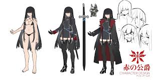 四騎 on twitter character design character modeling girl drawing
