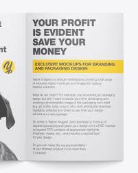 You can customise the mockup before the final print and can also make changes to. Matte Brochure Mockup In Stationery Mockups On Yellow Images Object Mockups