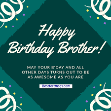Happy birthday wishes for brother with quotes. Birthday Wishes For Brother Quotes Images Message Poster 1024x1024 Wallpaper Teahub Io