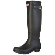 They're in the top 3 bestselling rain boots and have dozens of popular alternatives in the same price range, such as muck arctic weekend or muck boot muckster ii. Hunter Boots Hunter Original Women Rubber Waterproof Tall Rain Boots Black Matte 9 Walmart Com Walmart Com