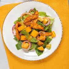 feierabendsalat mit hahnchen und mango video rezept video huhnchensalat leckere salate gesunde gerichte