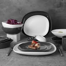 Old havana dinner plates, set of 4. China New Design Porcelain Plates Unique Shape Grey Porcelain Dinner Plates China Dinner Plate And Ceramic Plates Price