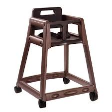 koala kare kb85009w brown assembled stackable plastic high chair with casters visit the image link more details high chair baby high chair mother and child