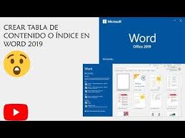 Como Hacer Una Tabla De Contenido O Indice Enumarado Y Vinculado En Word Youtube Tabla De Contenido Tabla Tutoriales