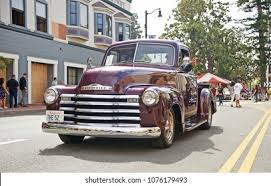 Image result for Orange 1952 Truck